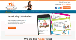 Desktop Screenshot of ambertrust.org