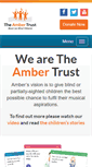 Mobile Screenshot of ambertrust.org